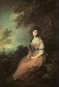Thomas Gainsborough Mrs Richard Brinsley Sheridan oil painting